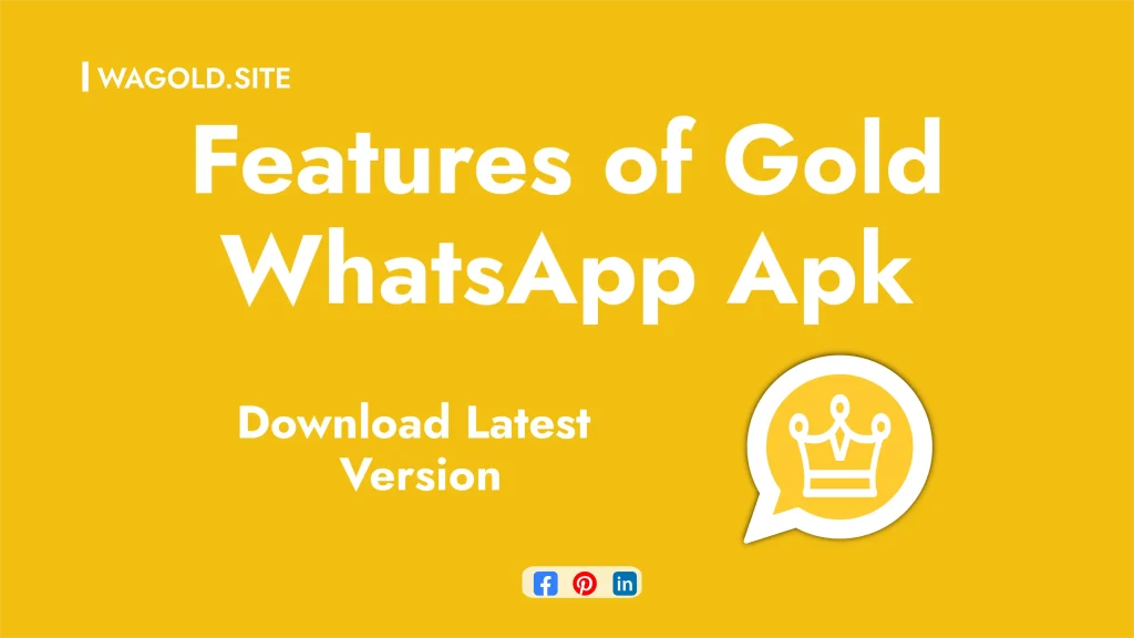 features of gold whatsapp